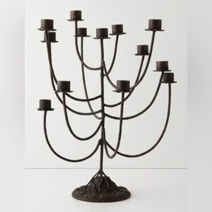 Anthropologie Iron Candelabra (2 of 3 available)
